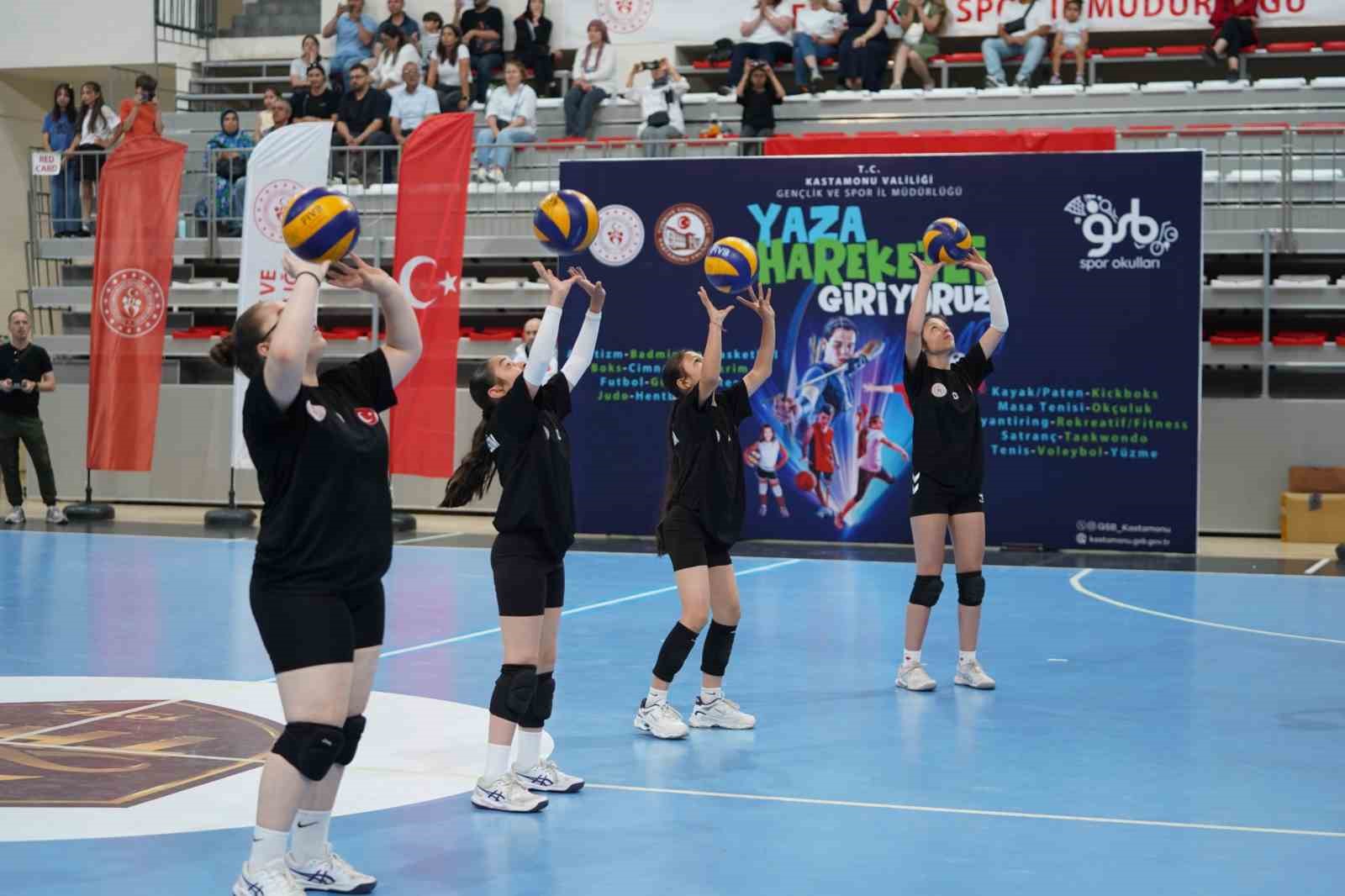 Kastamonu’da Yaz Spor Okulları başladı