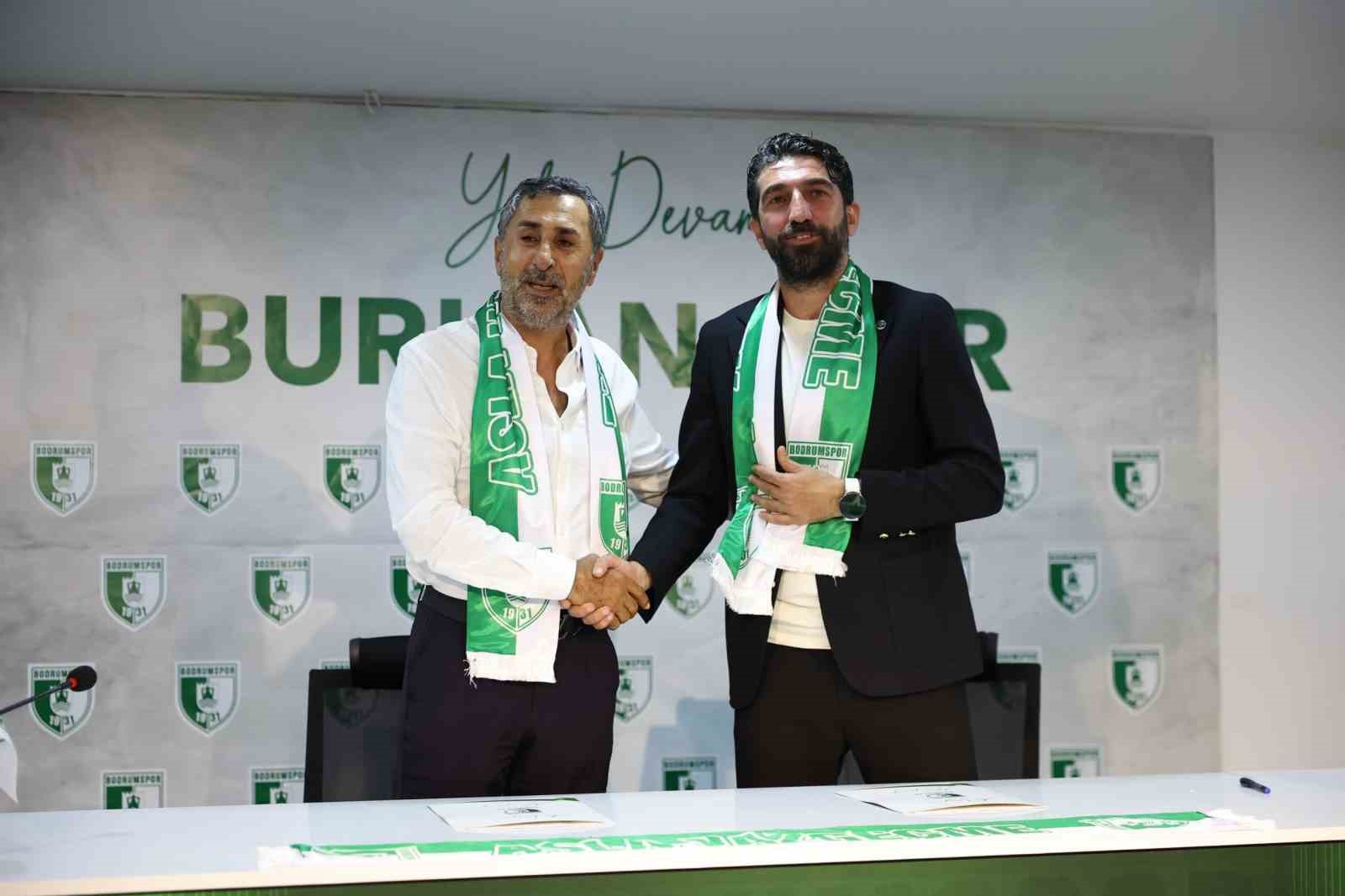 Bodrum FK, Burhan Eşer ile yola devam kararı aldı