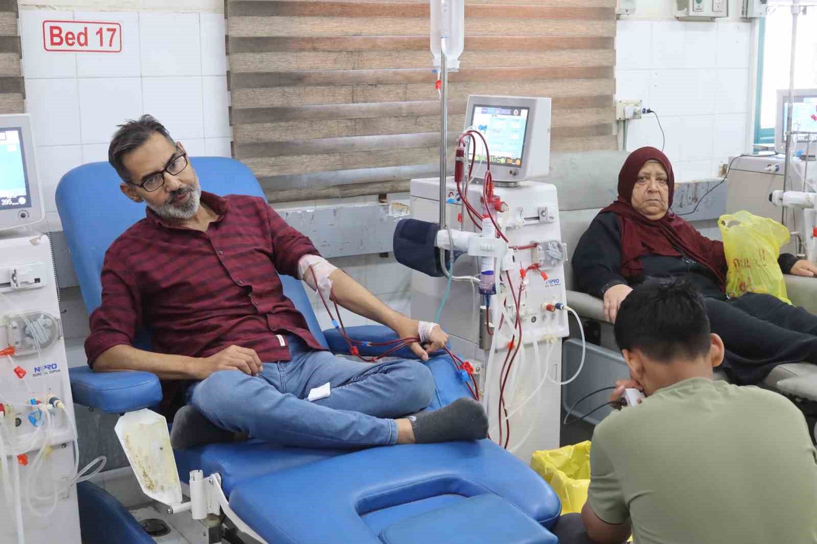 Gazze’de diyaliz krizi: Yüzlerce böbrek hastasının hayatı tehlikede