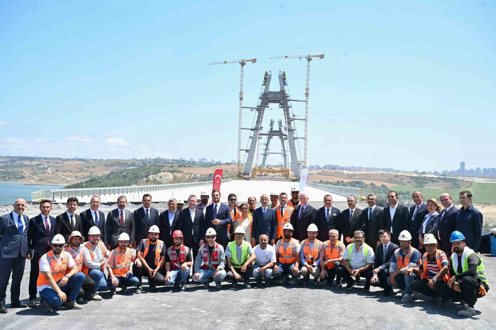Kuzey Marmara Otoyolu’nun son halkasında çalışmalar hızlandı