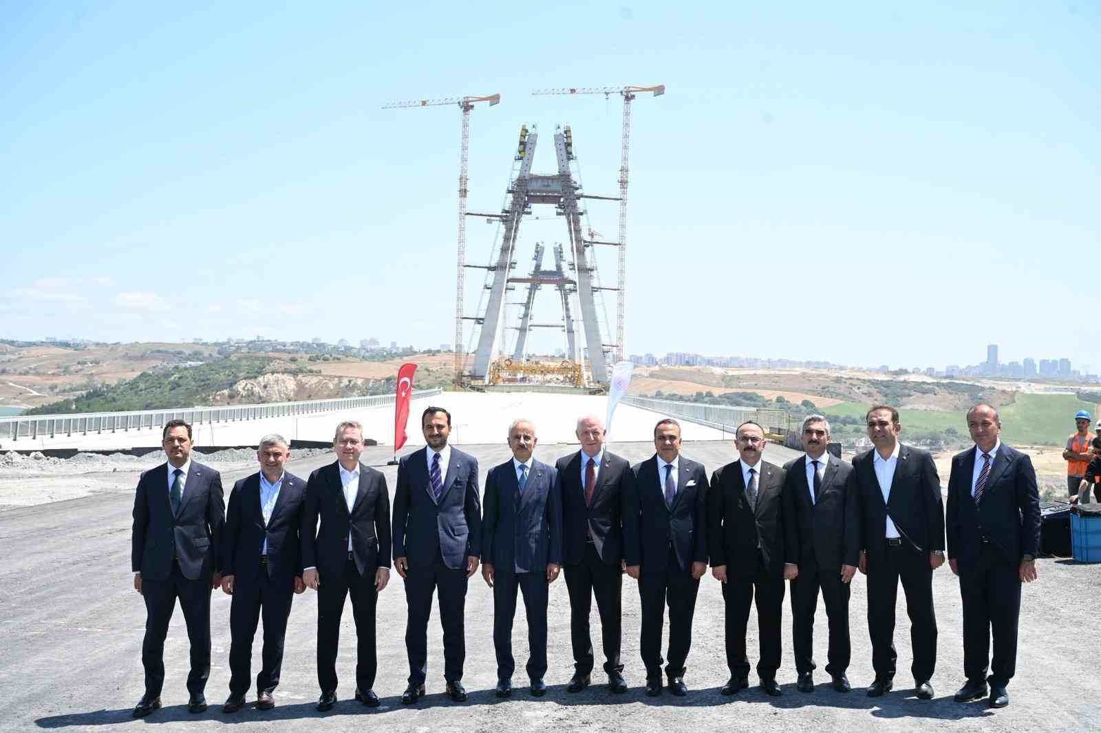 Kuzey Marmara Otoyolu’nun son halkasında çalışmalar hızlandı