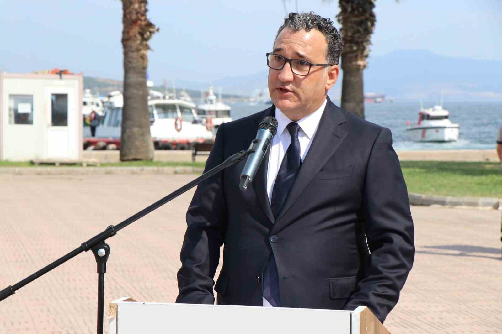 Kabotaj Bayramı’nın 100. yılı Aliağa’da resmi törenle başladı