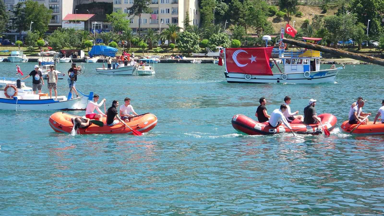 Kabotaj Bayramı Tirebolu’da renkli görüntülere sahne oldu