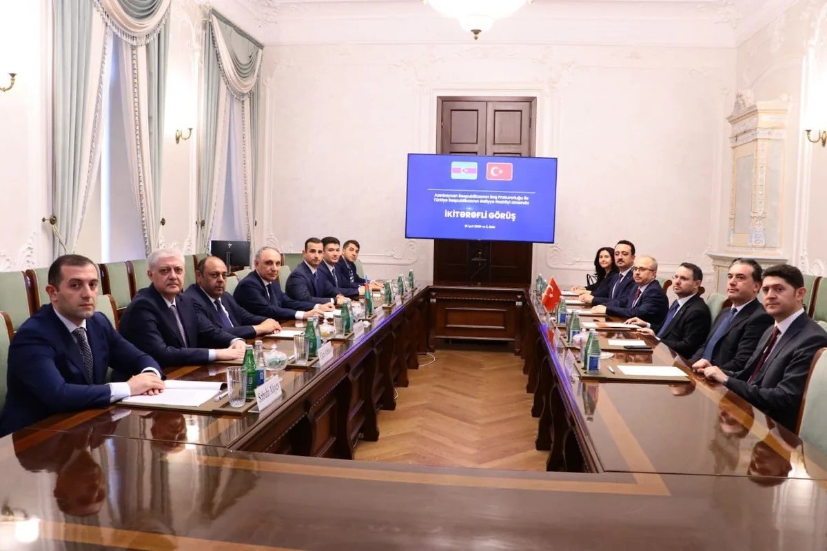 Adalet Bakanı Gürlek, Azerbaycan Başsavcısı Aliyev ile bir araya geldi