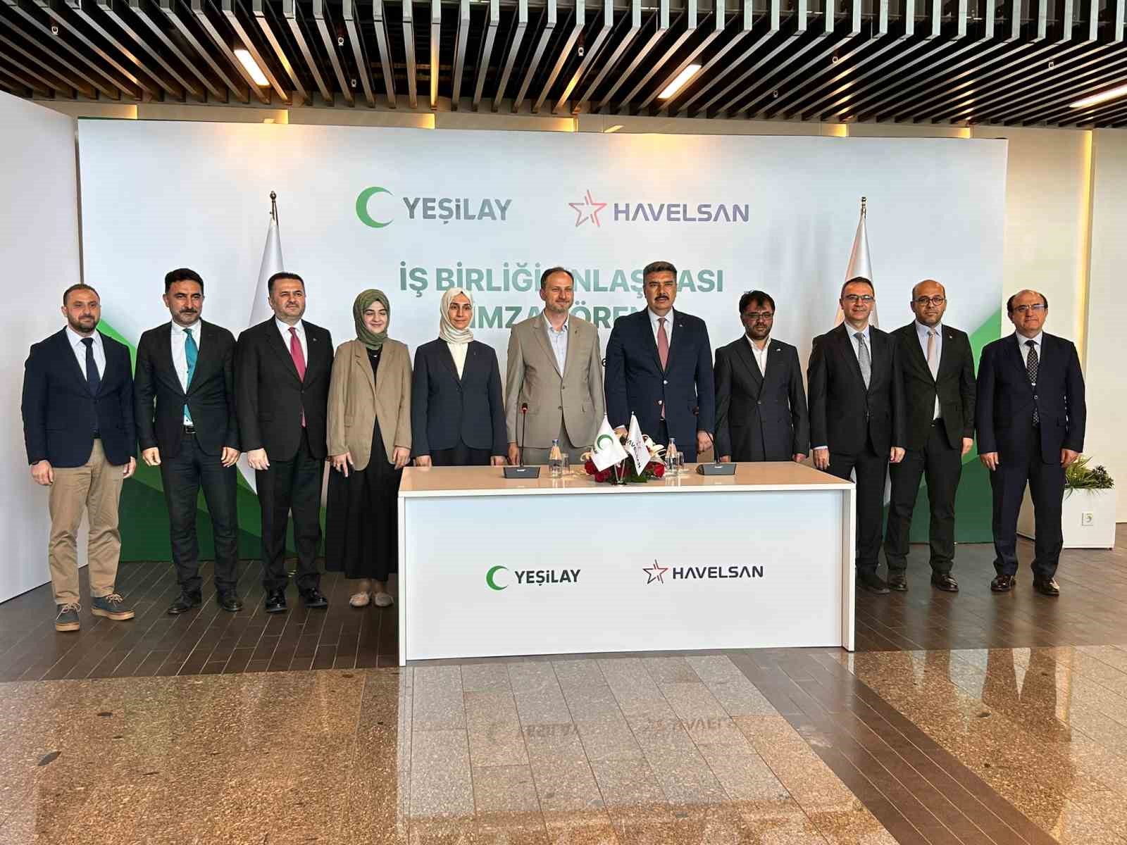 HAVELSAN ile Yeşilay arasında bağımlılıkla mücadele protokolü imzalandı