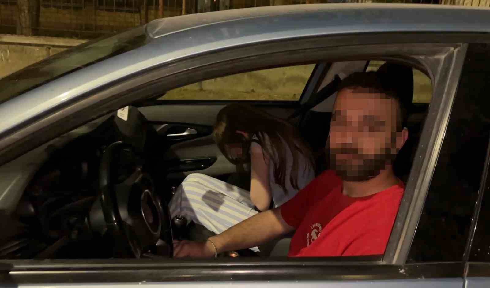 Alkollü sürücü ile polisin nefes kesen kovalamacası kamerada