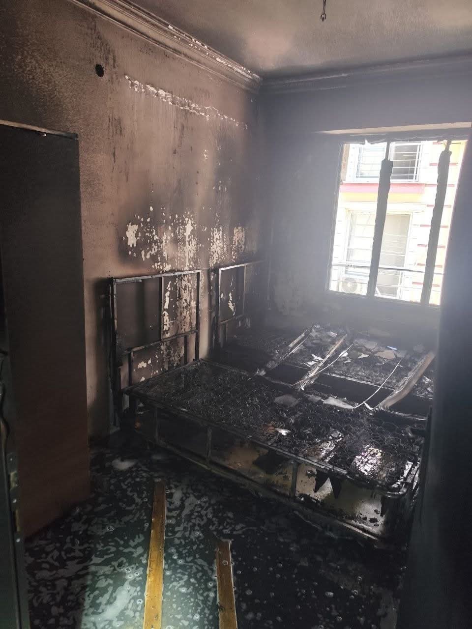 Antakya’da ev yangını
