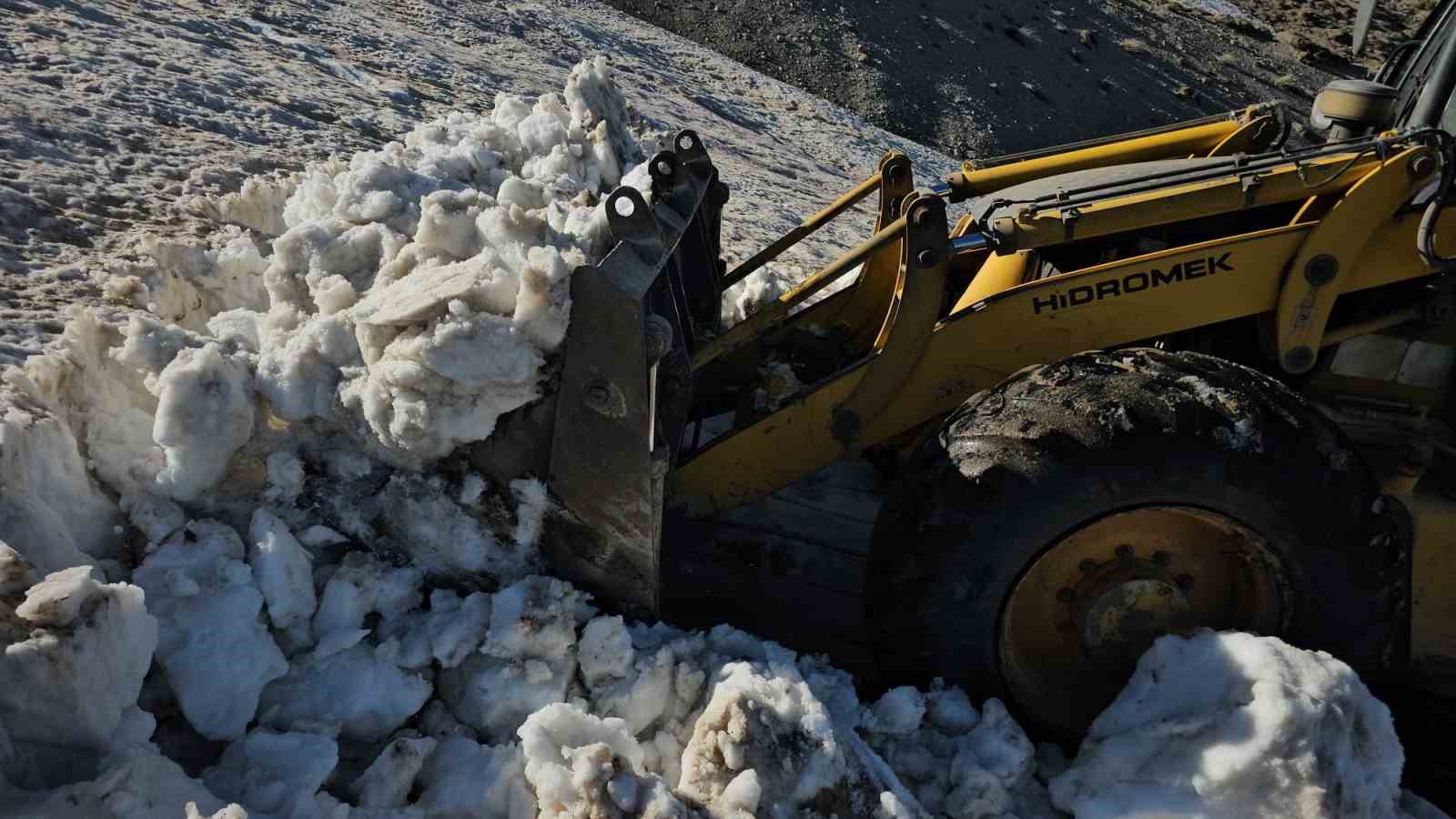 Aydınlar’da dağcılara büyük kolaylık: Süphan Dağı’nda yol açma çalışması