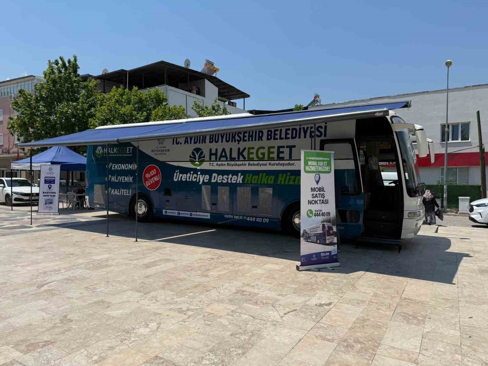 Aydın Büyükşehir Belediyesi Mobil Halk Ege Et Yenipazar’da