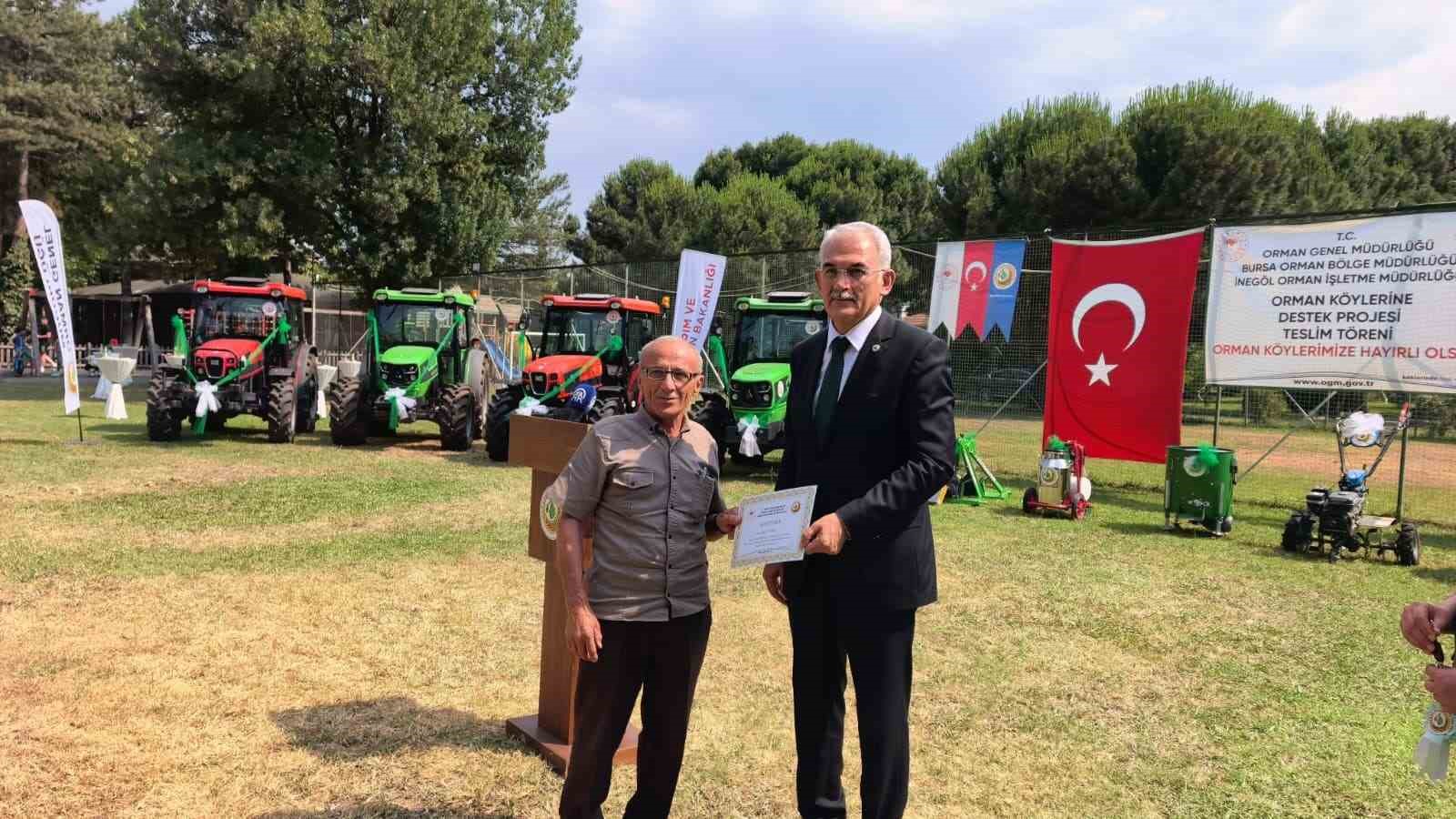 İnegöl’de orman köylüsüne 17 milyon liralık ORKÖY desteği