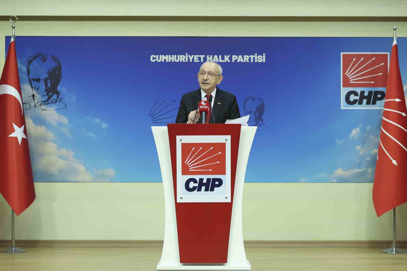 CHP Genel Başkanı Kılıçdaroğlu: "Cumhuriyet Halk Partisi bu devlet aklının kurucu taşıyıcısıdır"