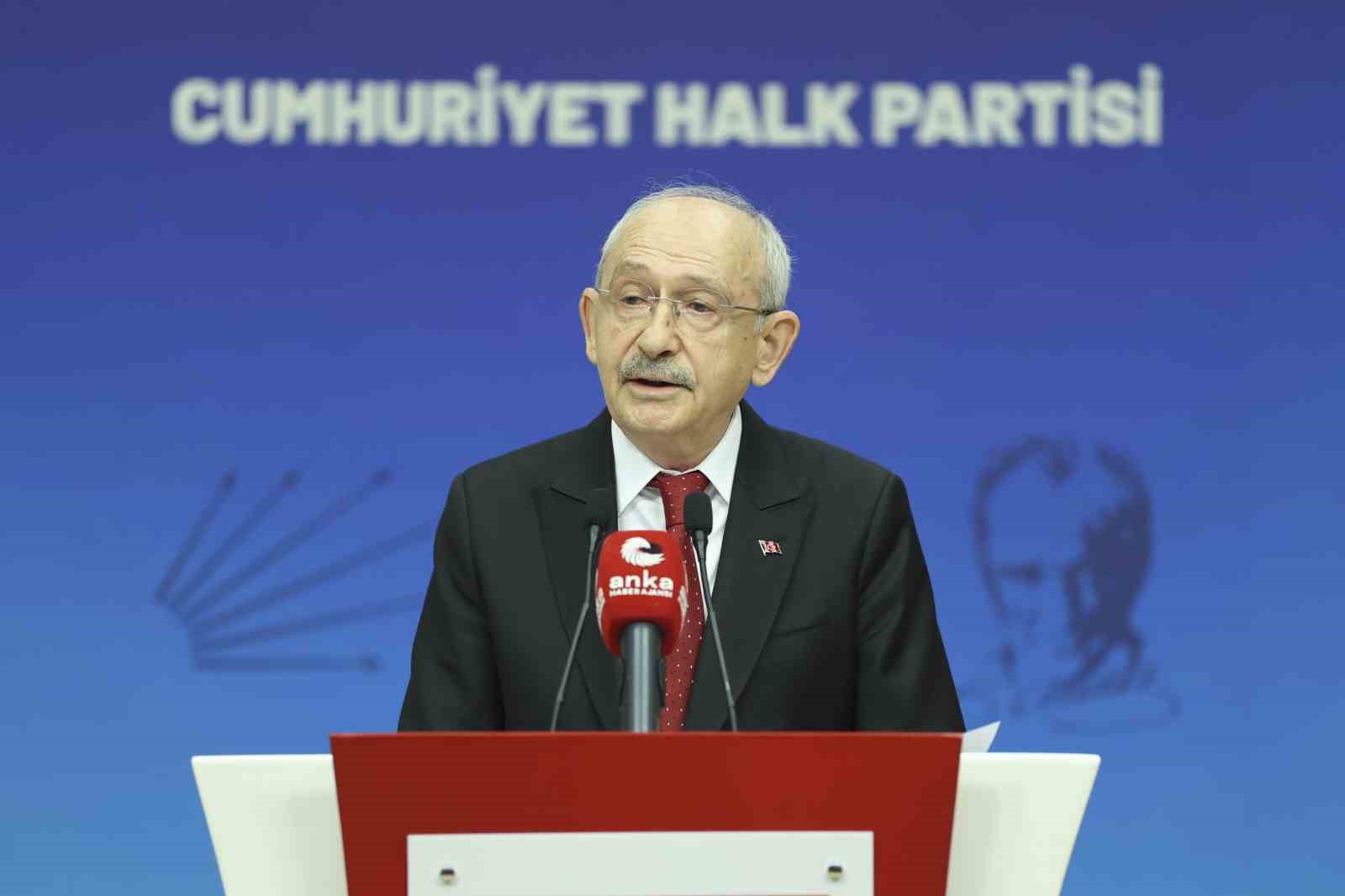 CHP Genel Başkanı Kılıçdaroğlu: "Cumhuriyet Halk Partisi bu devlet aklının kurucu taşıyıcısıdır"