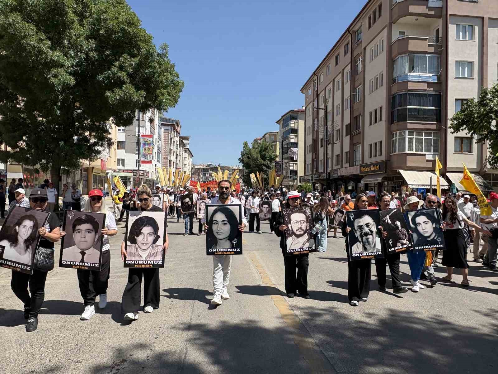 Sivas olaylarında hayatlarını kaybedenler anıldı
