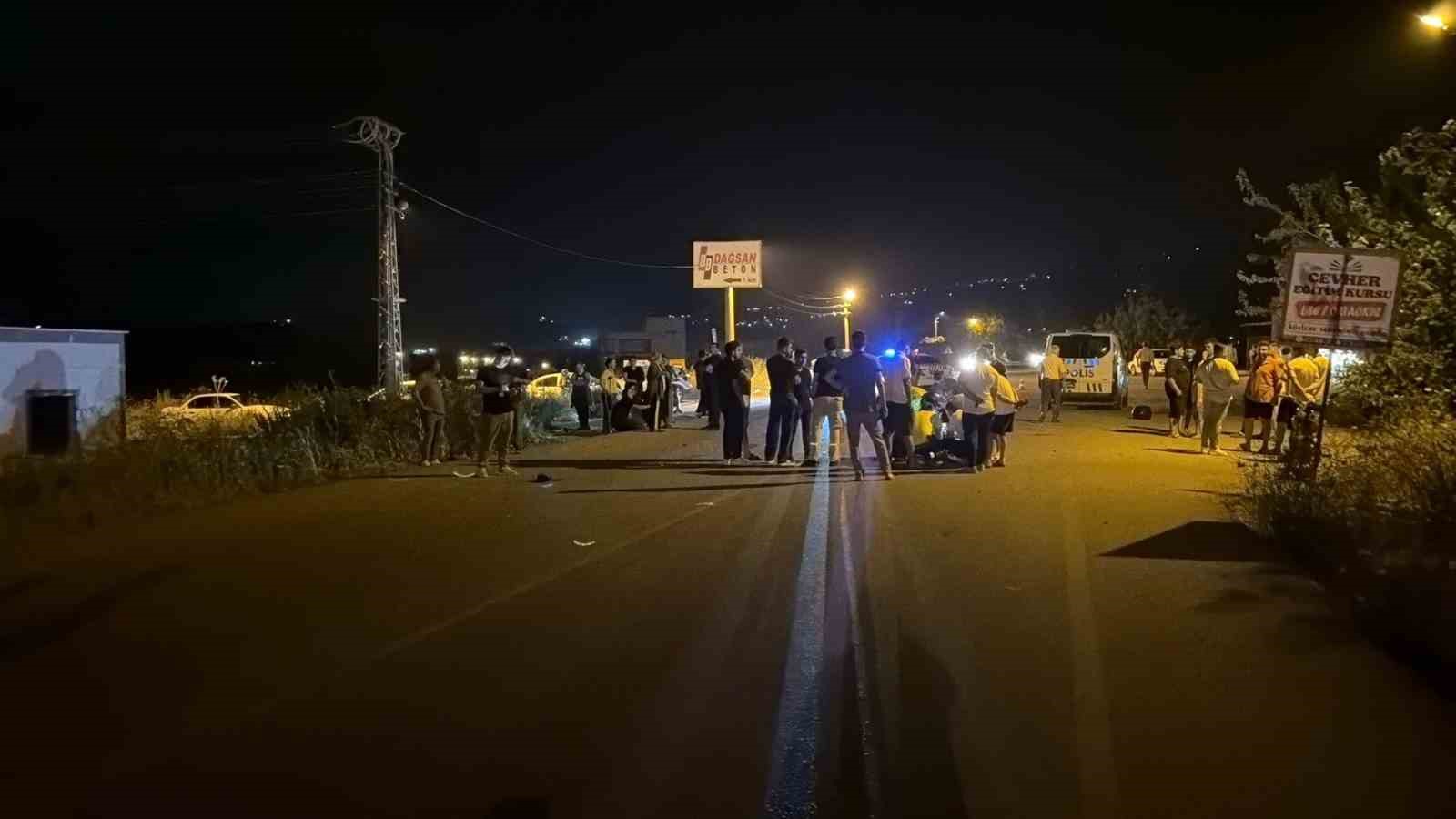Osmaniye’de otomobil motosikletle çarpıştı: 1 yaralı