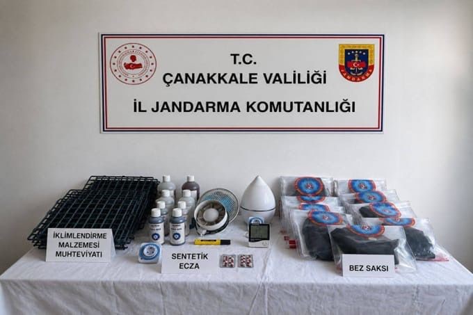 Çanakkale ve 5 ilçede uyuşturucu operasyonlarında 15 gözaltı