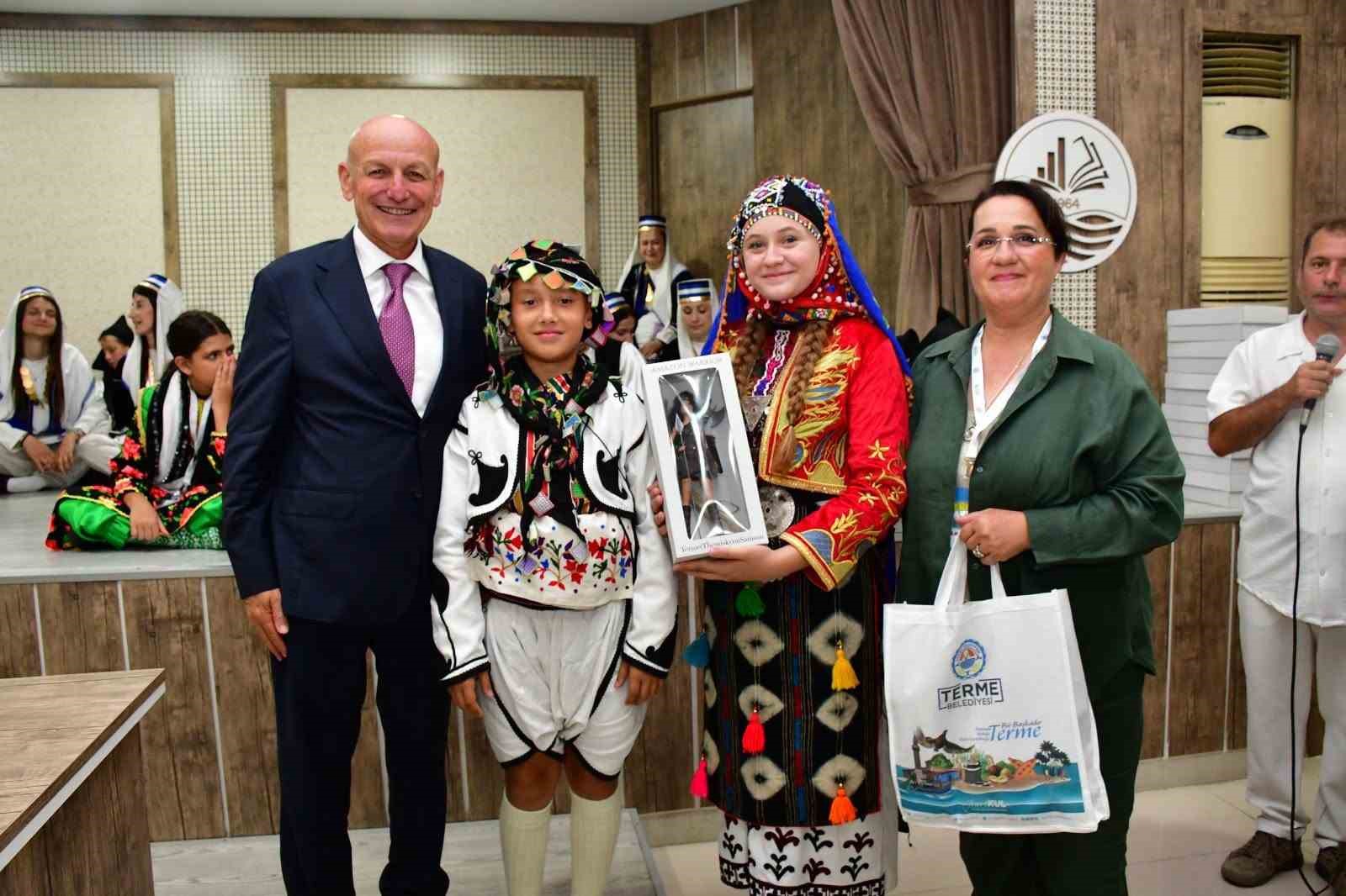 Terme’de halk oyunları şenliği başladı