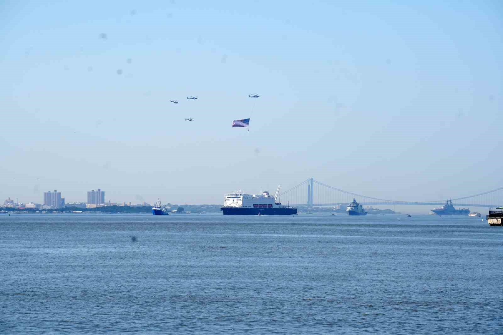 ABD’nin bağımsızlığının 250. yılı New York’ta hava ve deniz törenleriyle kutlandı