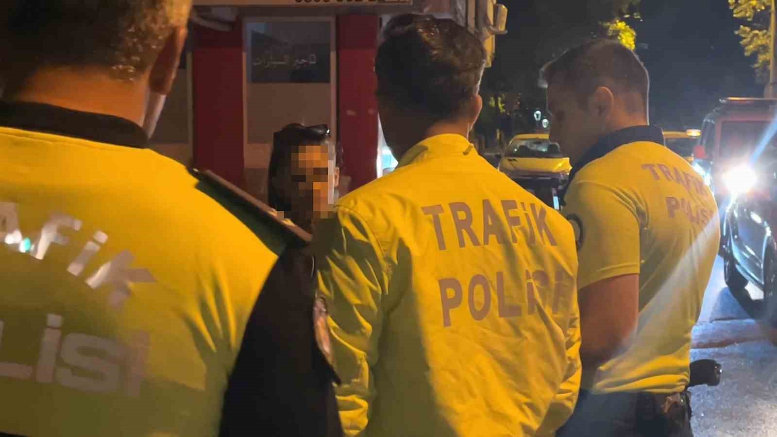 Elektrikli bisiklet sürücüsü alkollü çıktı, "Eve gidiyordum" dedi