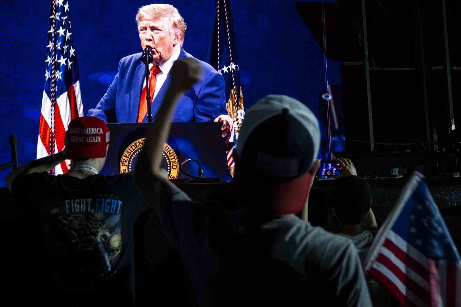 Trump: "ABD, 250 yıldır tüm uluslar için umut ve ihtişamın simgesi olmuştur"