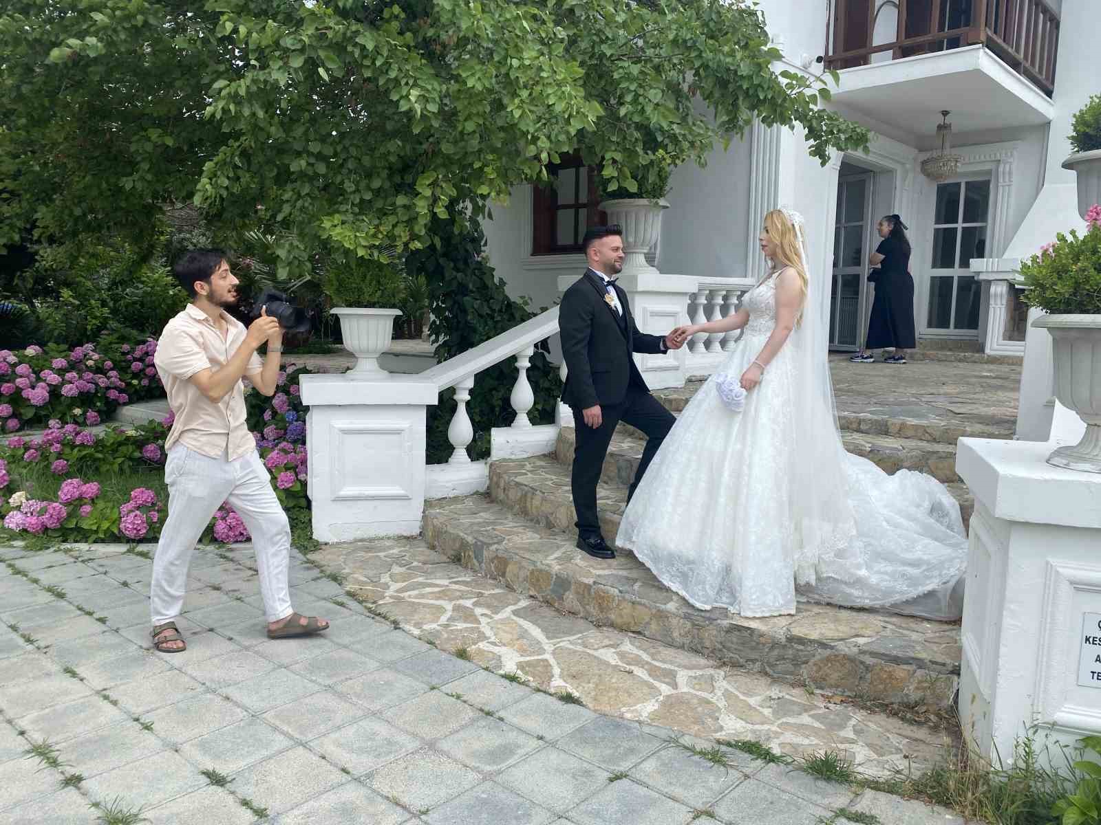 Sarıyer’de korsan düğün fotoğrafçılarına denetim