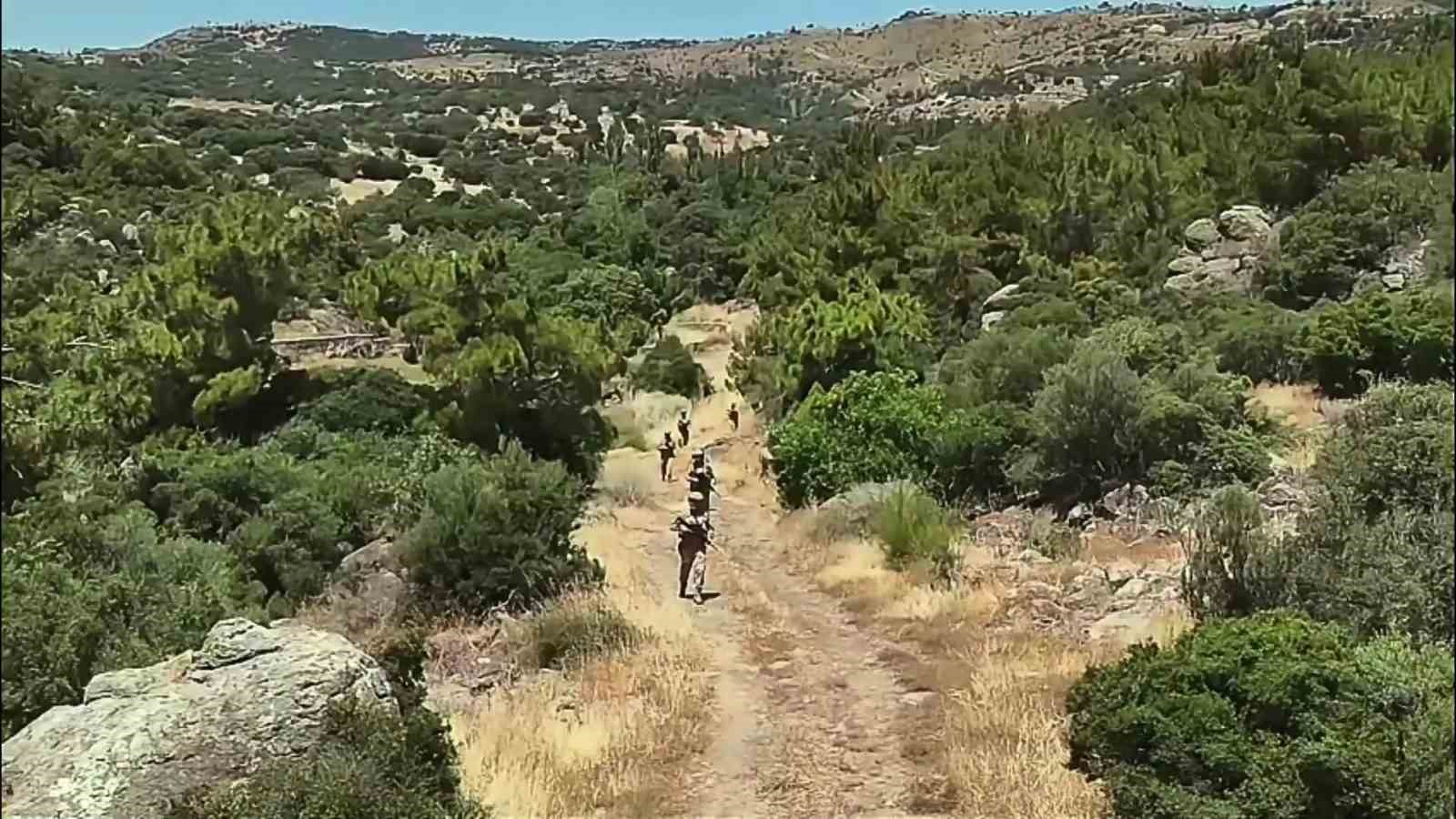 Çanakkale’de orman yangınlarına karşı ekipleri sahada