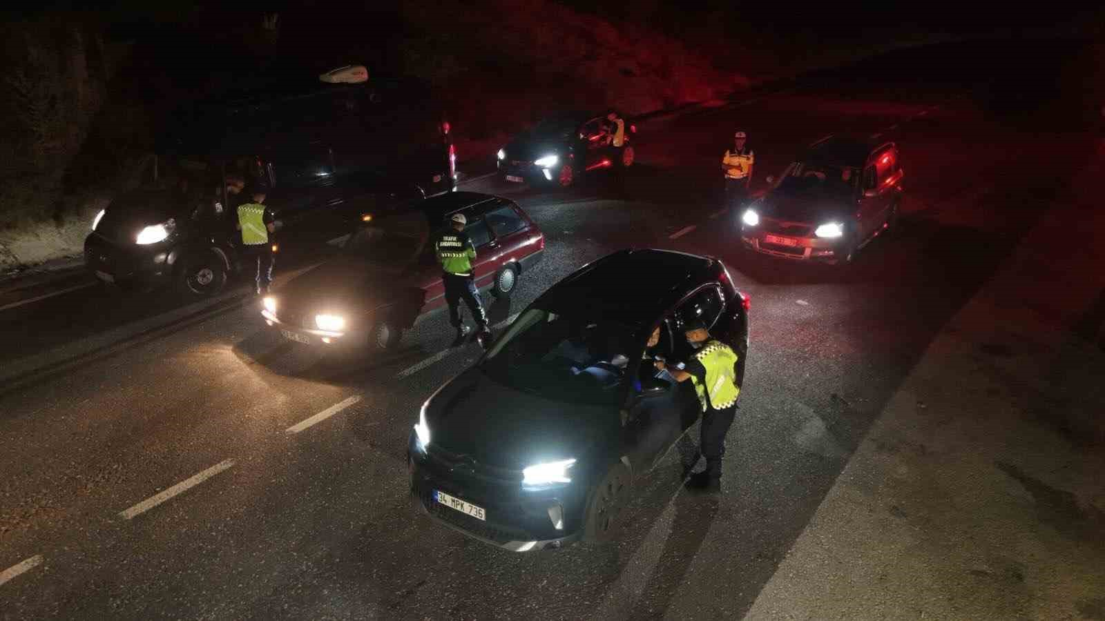 Bilecik’te trafik ihlallerine 32 bin liralık ceza