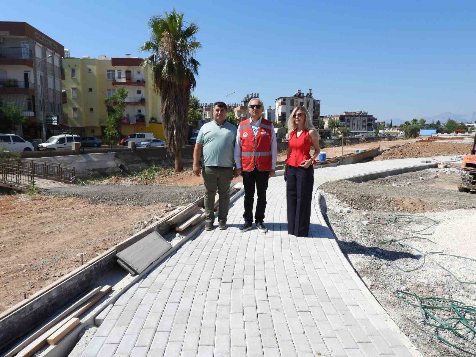 Kepez’den Fevzi Çakmak’a 12 dönümlük yaşam parkı