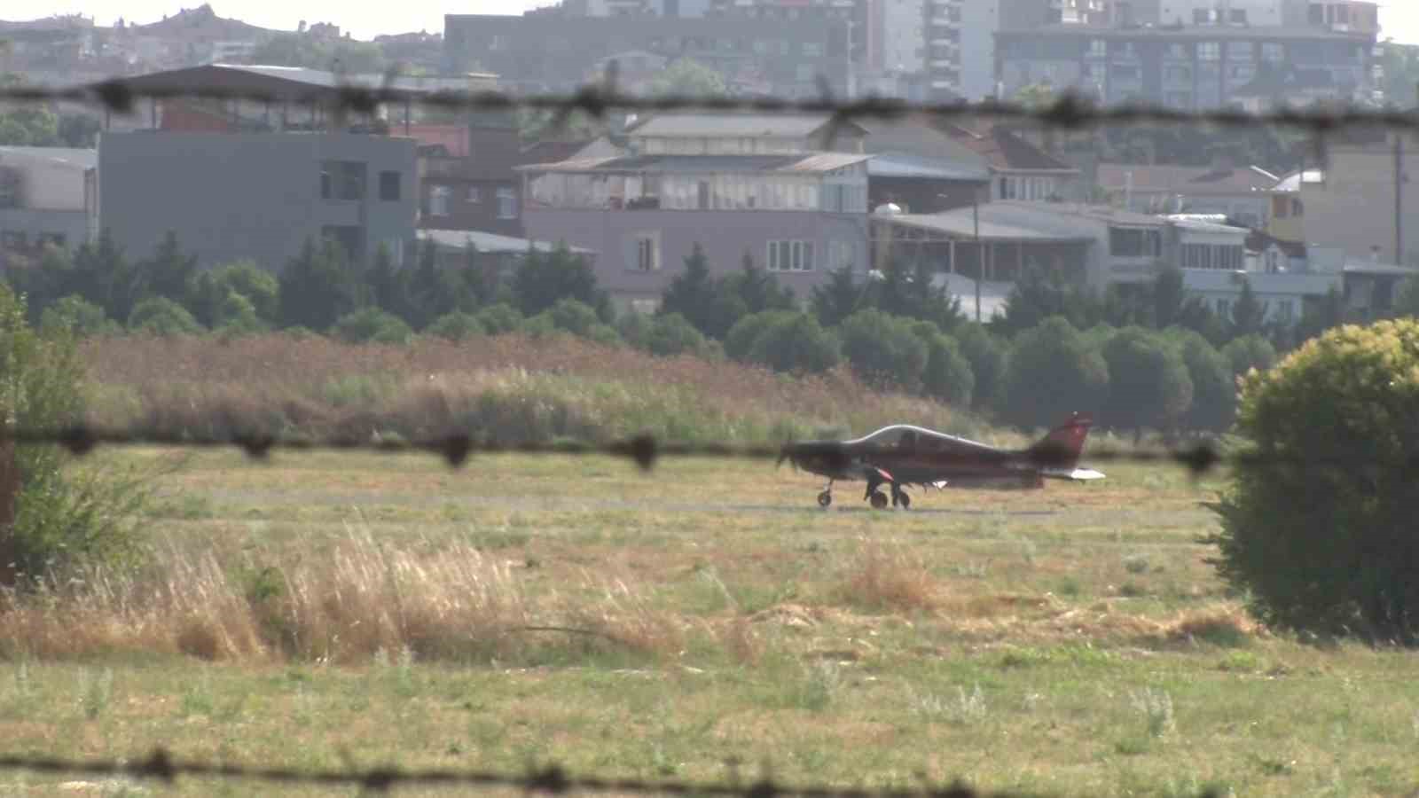 Yunuseli Havaalanı’nda gergin anlar