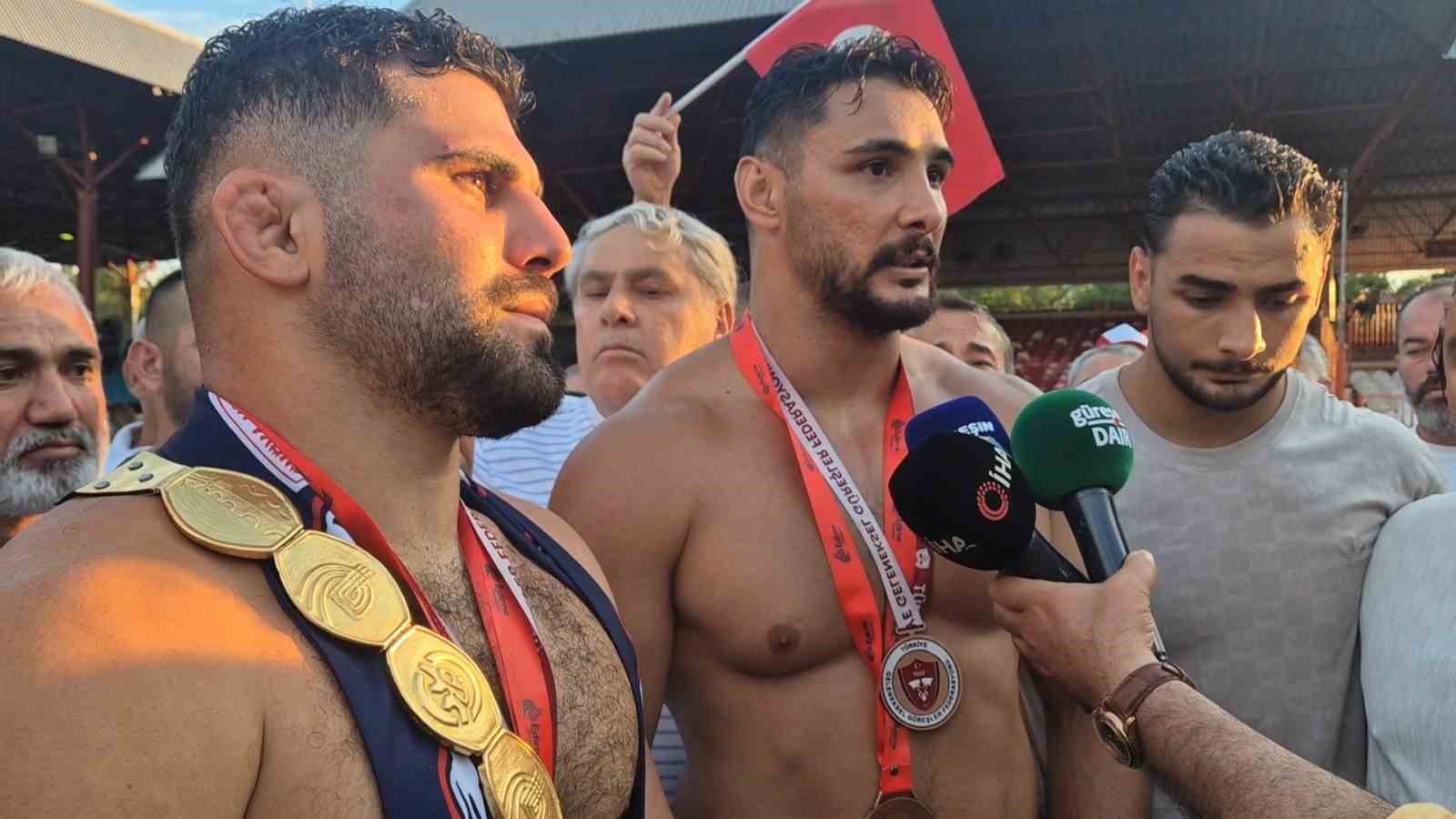 Kırkpınar’ın yeni başpehlivanı Erkan Taş: "Kendimi rüyada gibi hissediyorum"