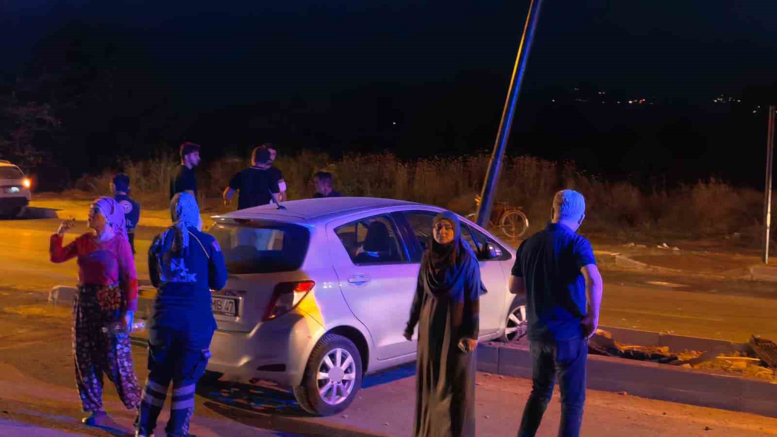 Doktordan yaralı oğluna ilk müdahale