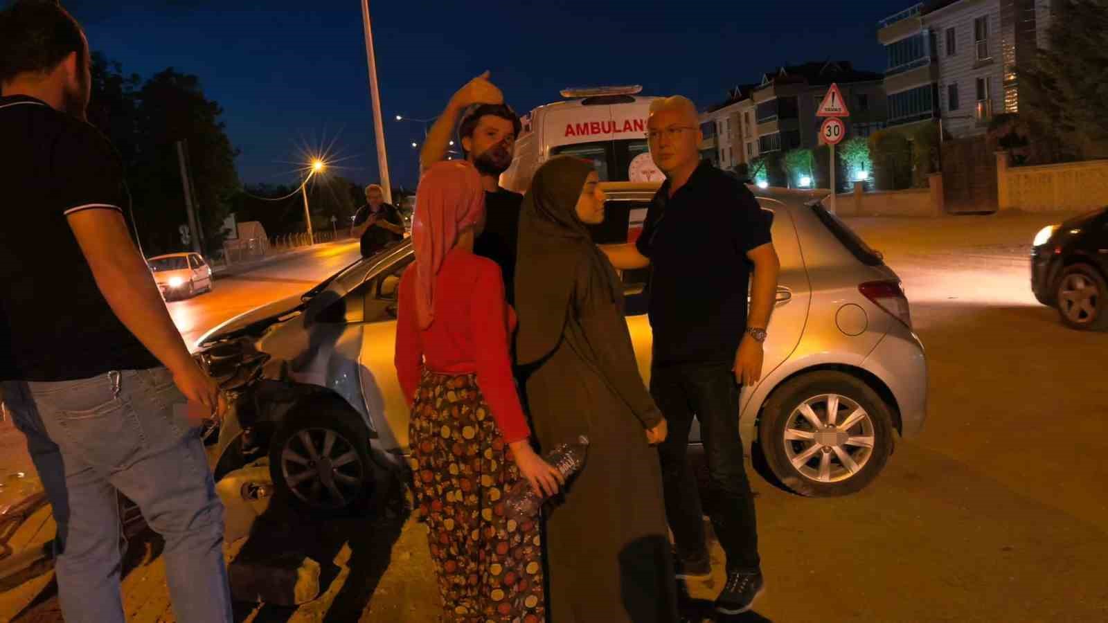 Doktordan yaralı oğluna ilk müdahale