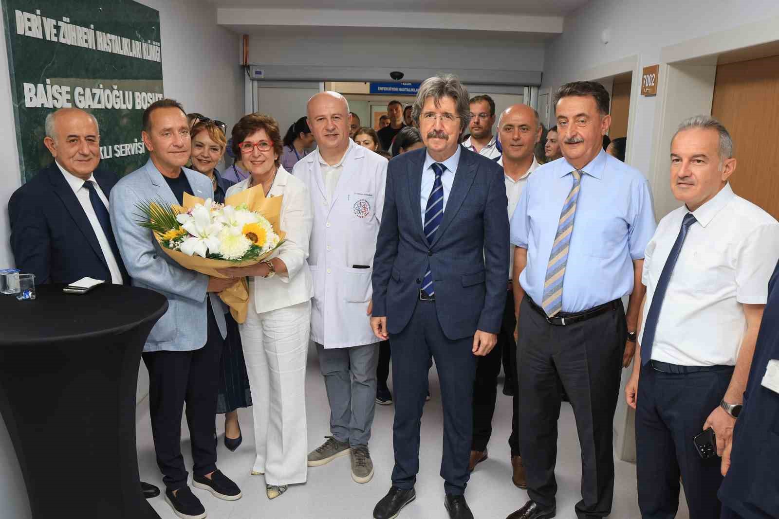 Dermatoloji Kliniği hayırsever desteği ile yenilendi