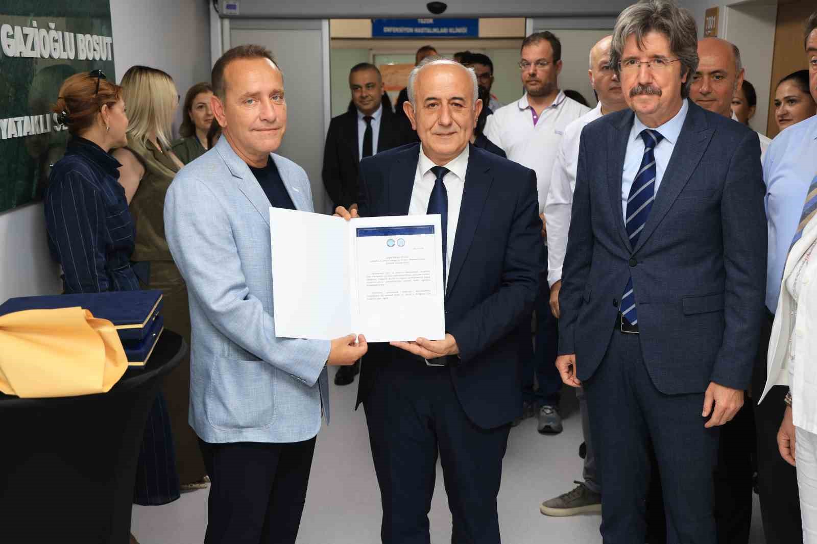 Dermatoloji Kliniği hayırsever desteği ile yenilendi