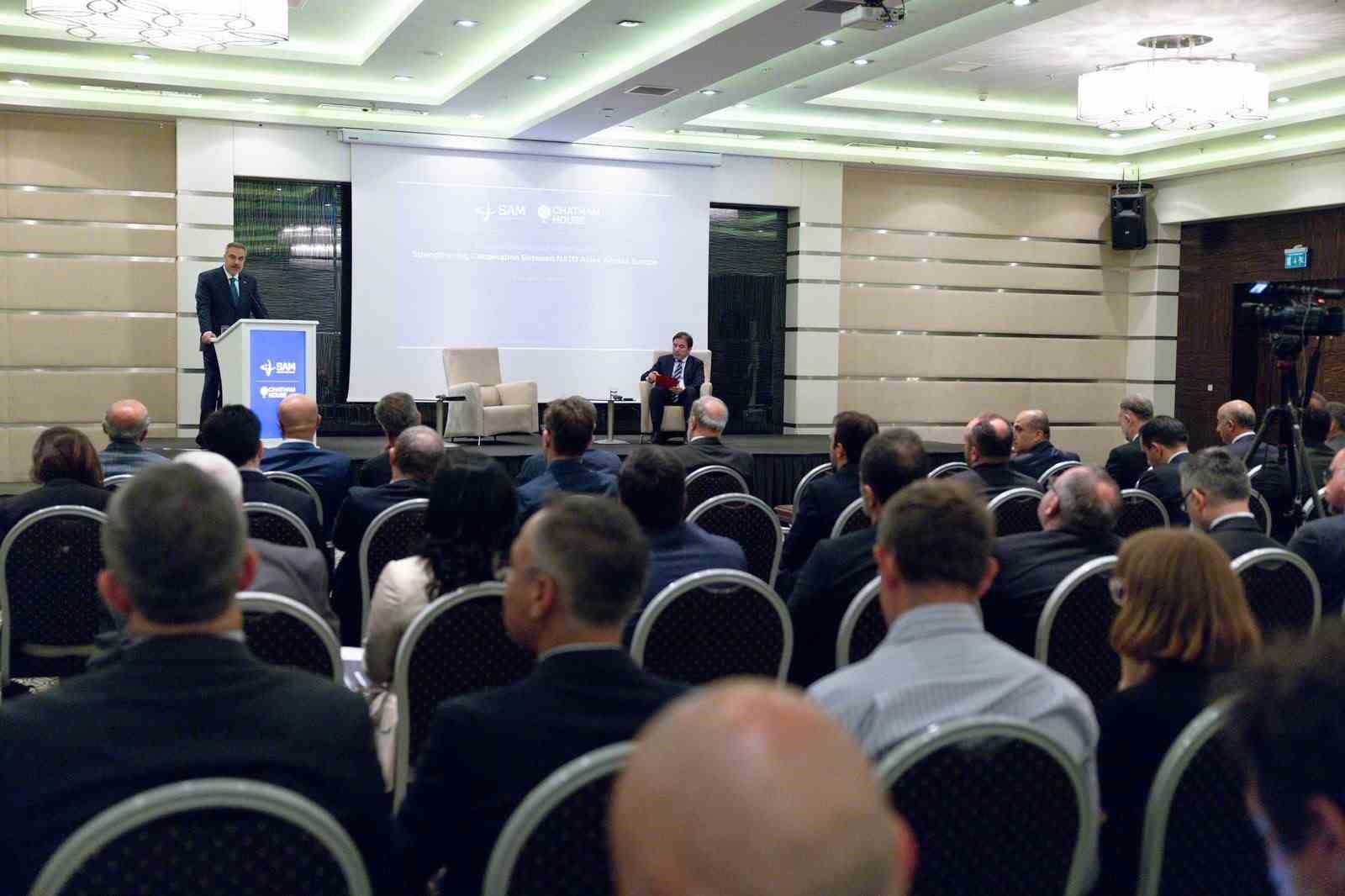 Bakan Fidan "Strengthening cooperation between NATO Allies across Europe" etkinliğine katıldı