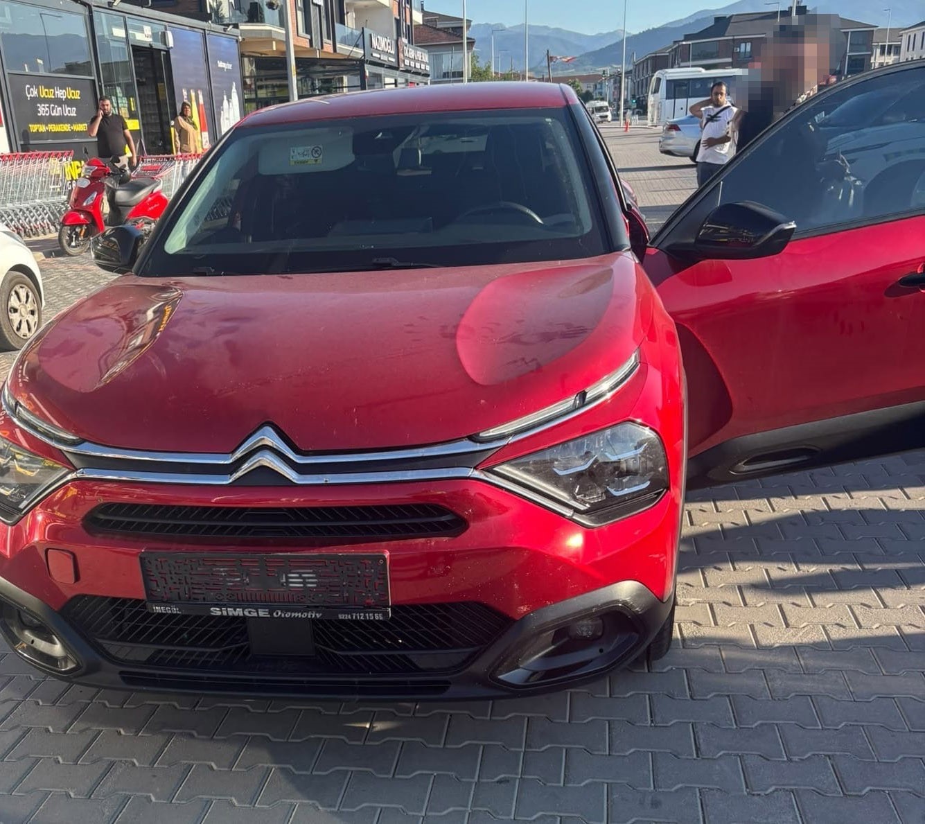 Bursa’da cipin çarptığı çocuk ağır yaralandı