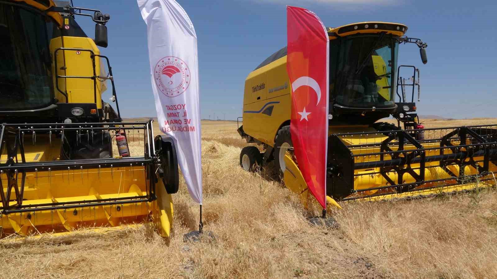 Yozgat’ta arpa hasadı başladı