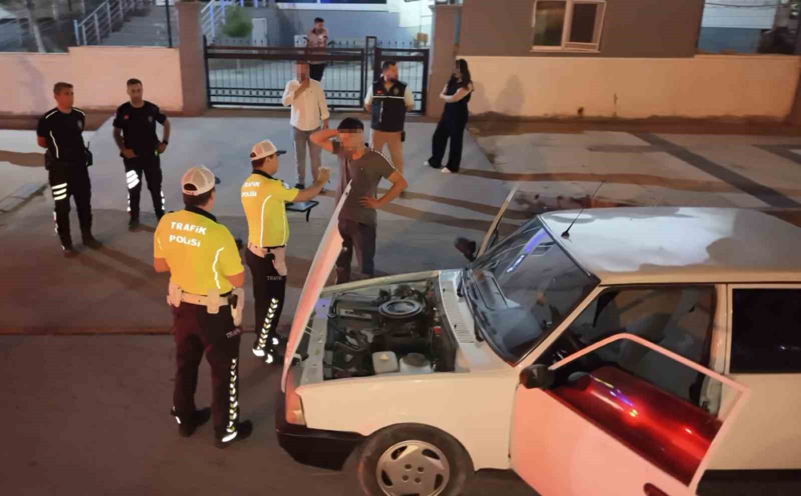 Aksaray’da "NATO Zirvesi" uygulamasında araçlar didik didik arandı