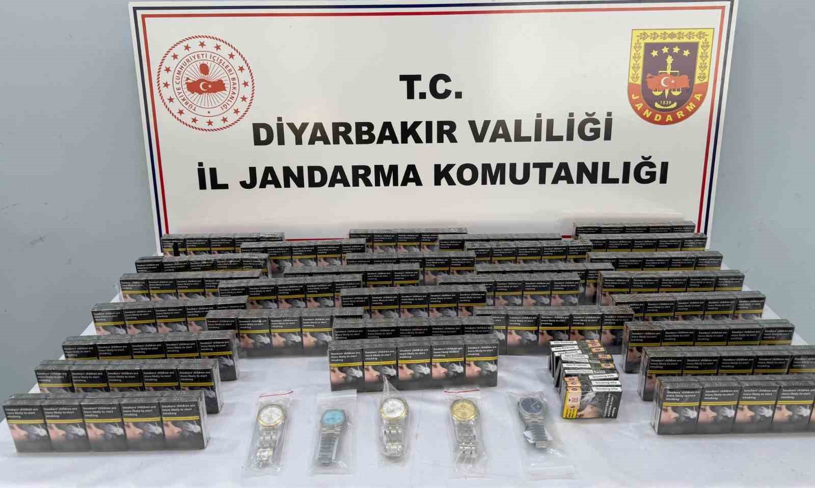Diyarbakır’da kaçakçılık olaylarına karışan 69 şüpheliye işlem yapıldı