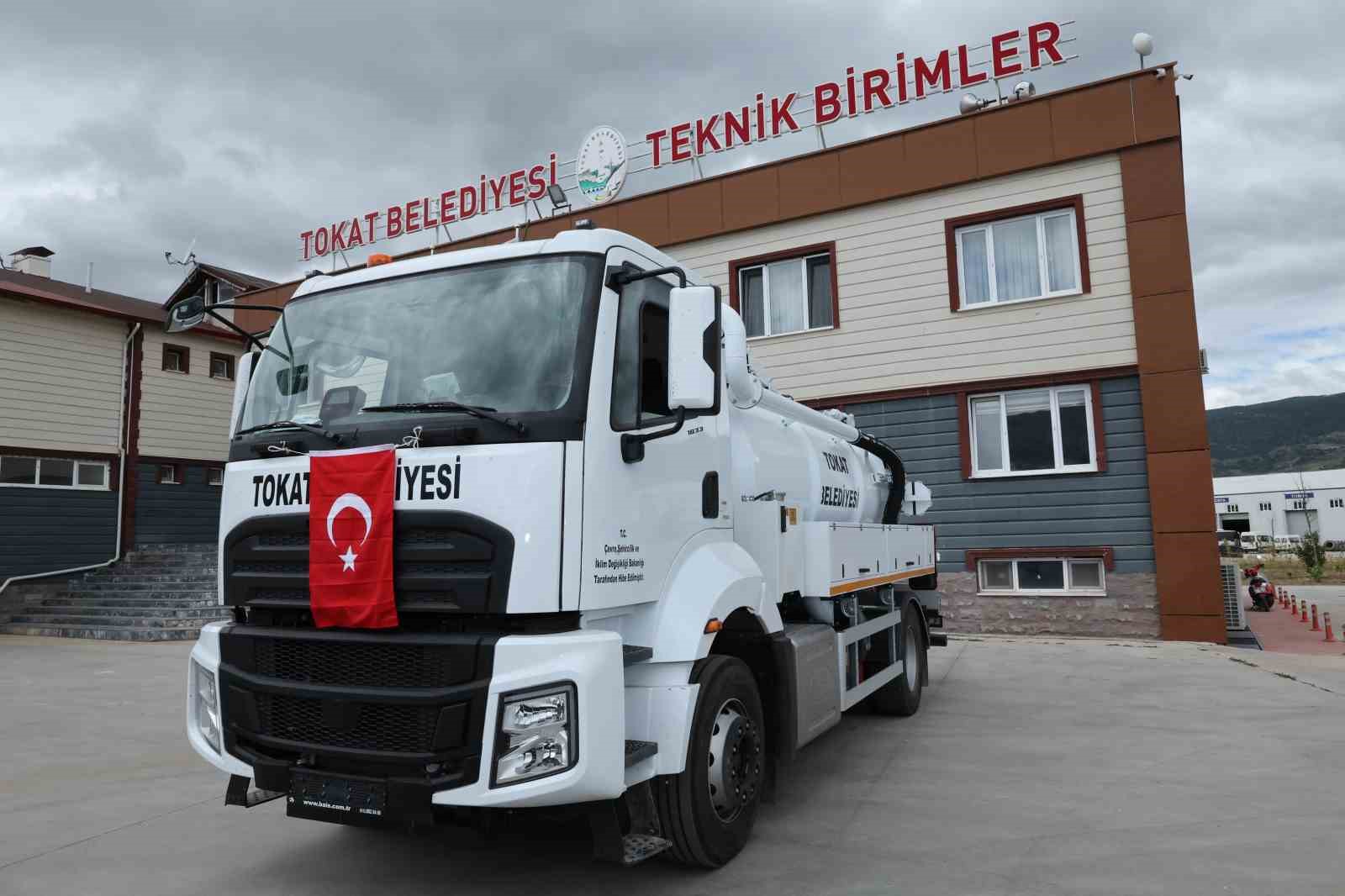 Bakanlık hibesiyle Tokat’a yeni hizmet aracı kazandırıldı