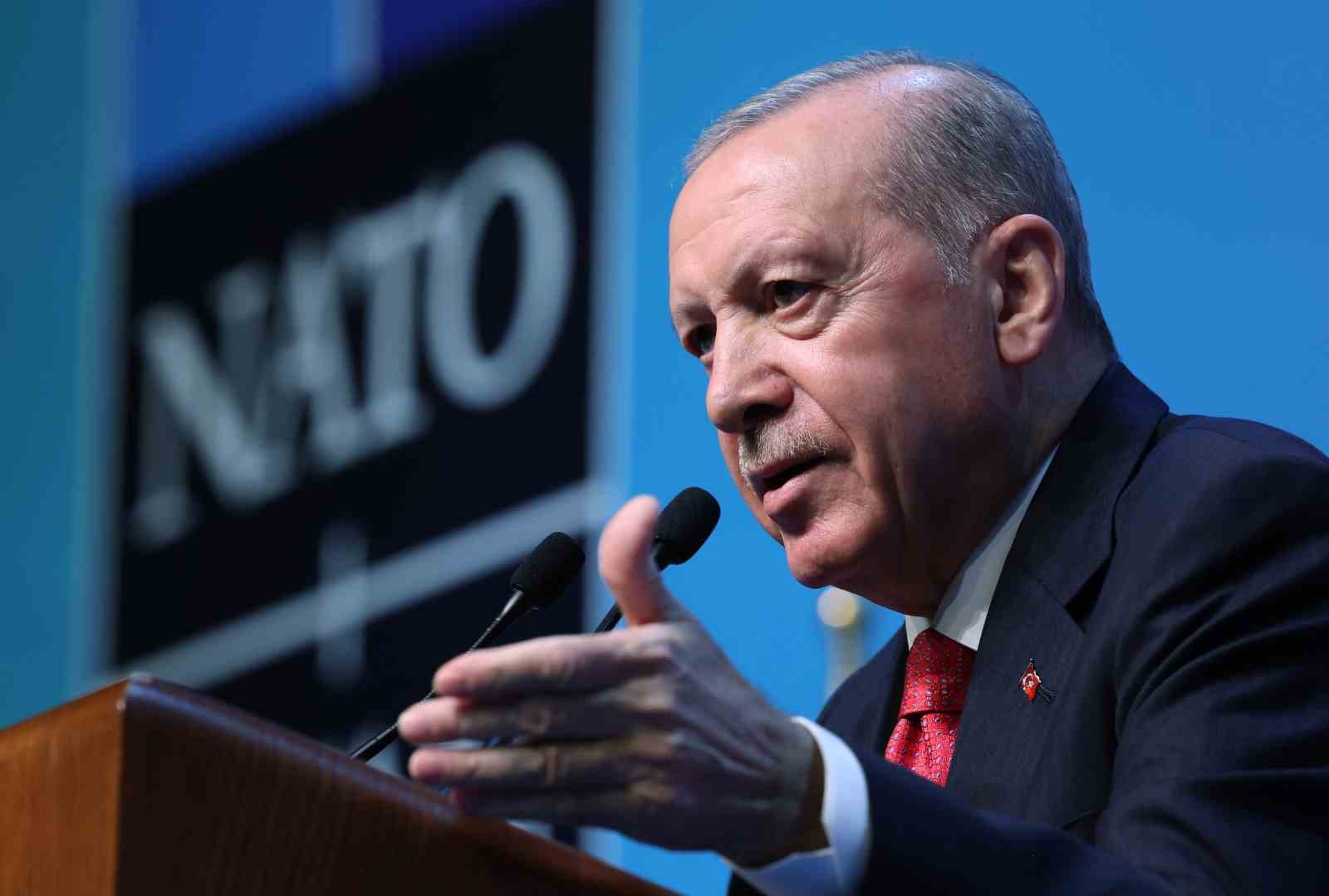 Cumhurbaşkanı Erdoğan: "NATO birbirine bağımlı ülkelerin değil, birbirine güç katan müttefiklerin ittifakı olmalıdır"