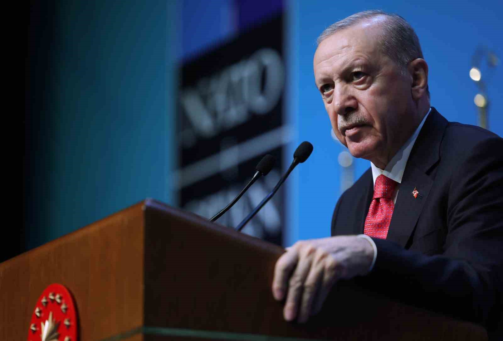 Cumhurbaşkanı Erdoğan: "NATO birbirine bağımlı ülkelerin değil, birbirine güç katan müttefiklerin ittifakı olmalıdır"