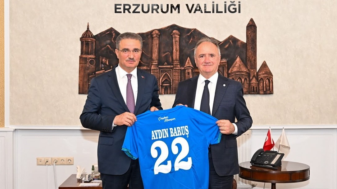 Çaykur Rizespor yönetiminden Erzurum protokolüne ziyaret
