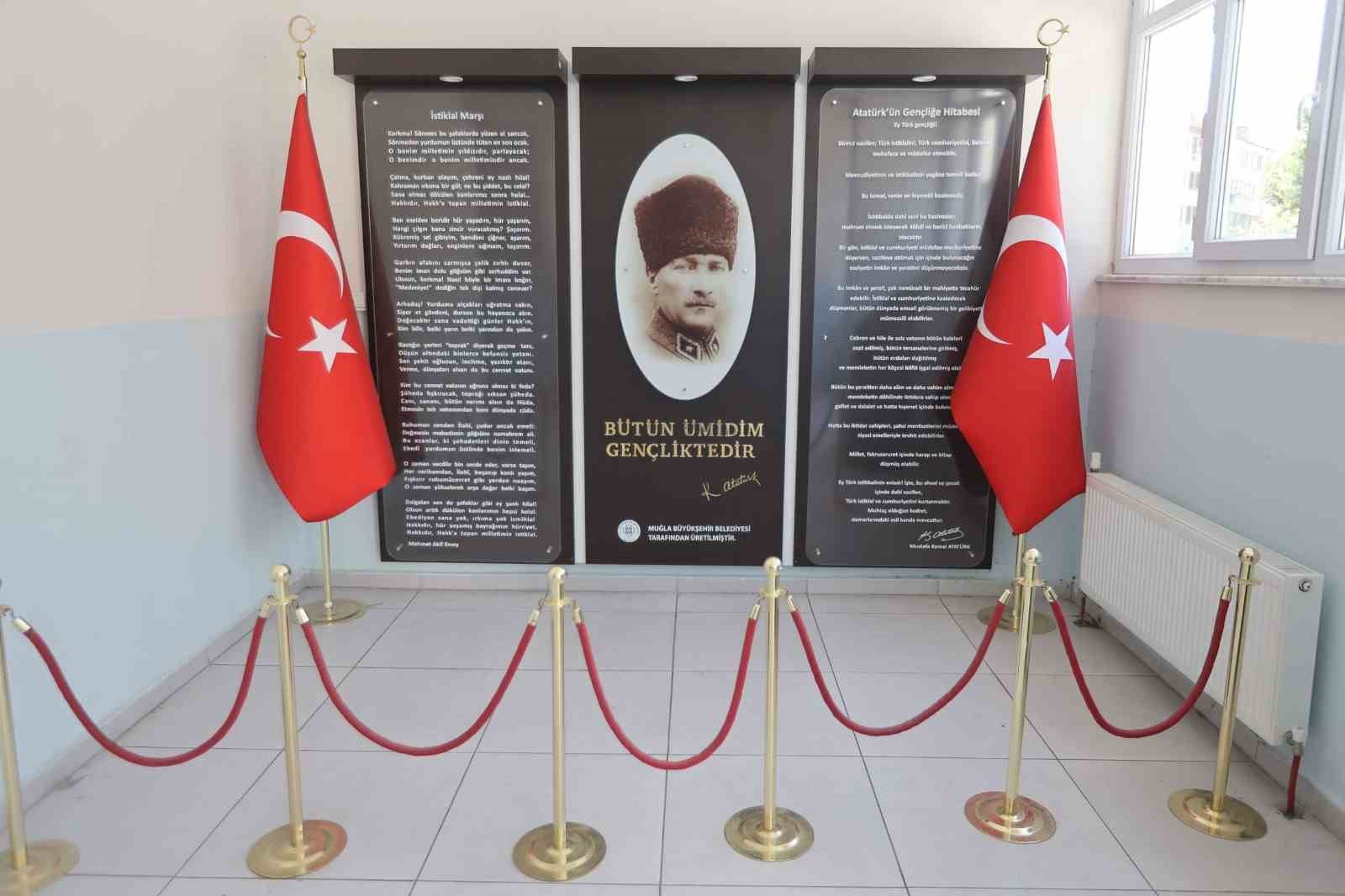 Muğla Büyükşehir okulları yeni döneme hazırlıyor