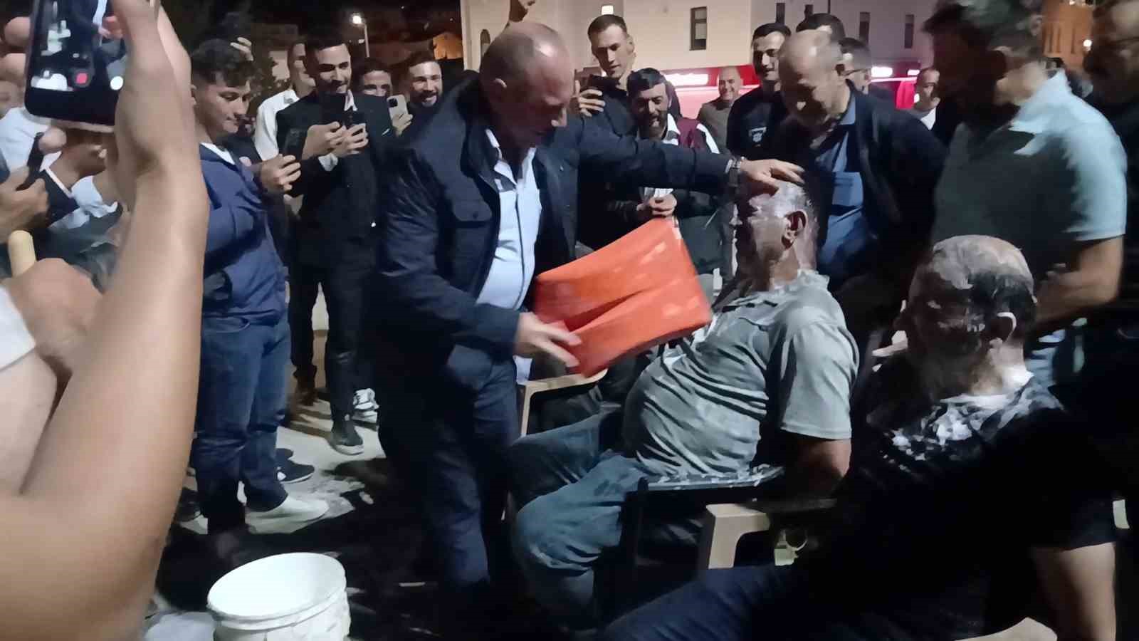 Asırlık gelenek damadın yakınlarına zor anlar yaşattı
