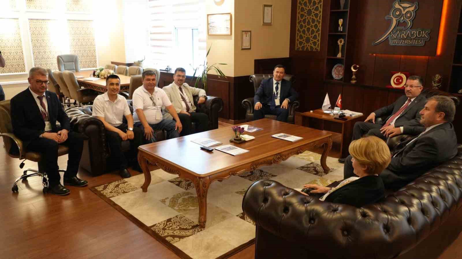KBÜ ile Alfraganus Üniversitesi arasında akademik iş birliği