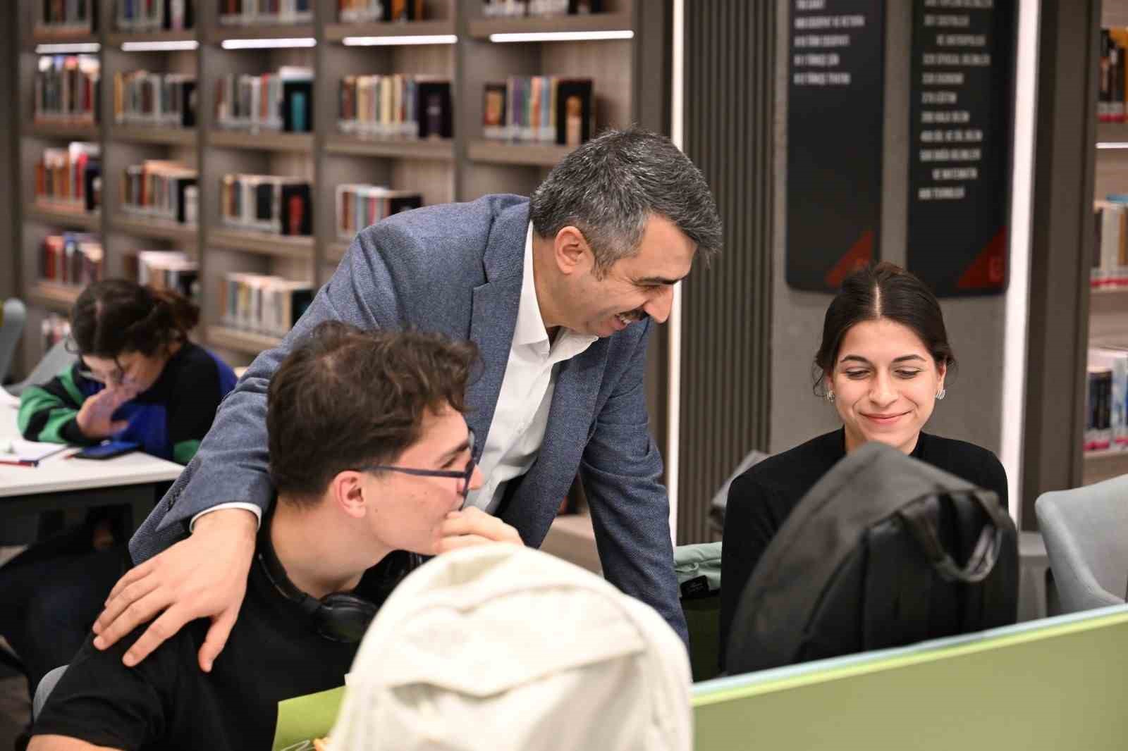 Yıldırım’da kütüphaneler 2,5 milyon genci ağırladı