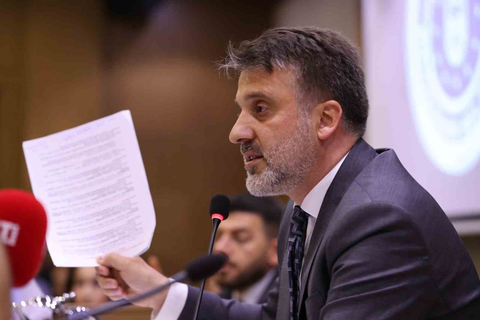 Bursa Büyükşehir Belediye Meclisi’nin Temmuz ayı 1’inci oturumunda gündem maddeleri görüşüldü