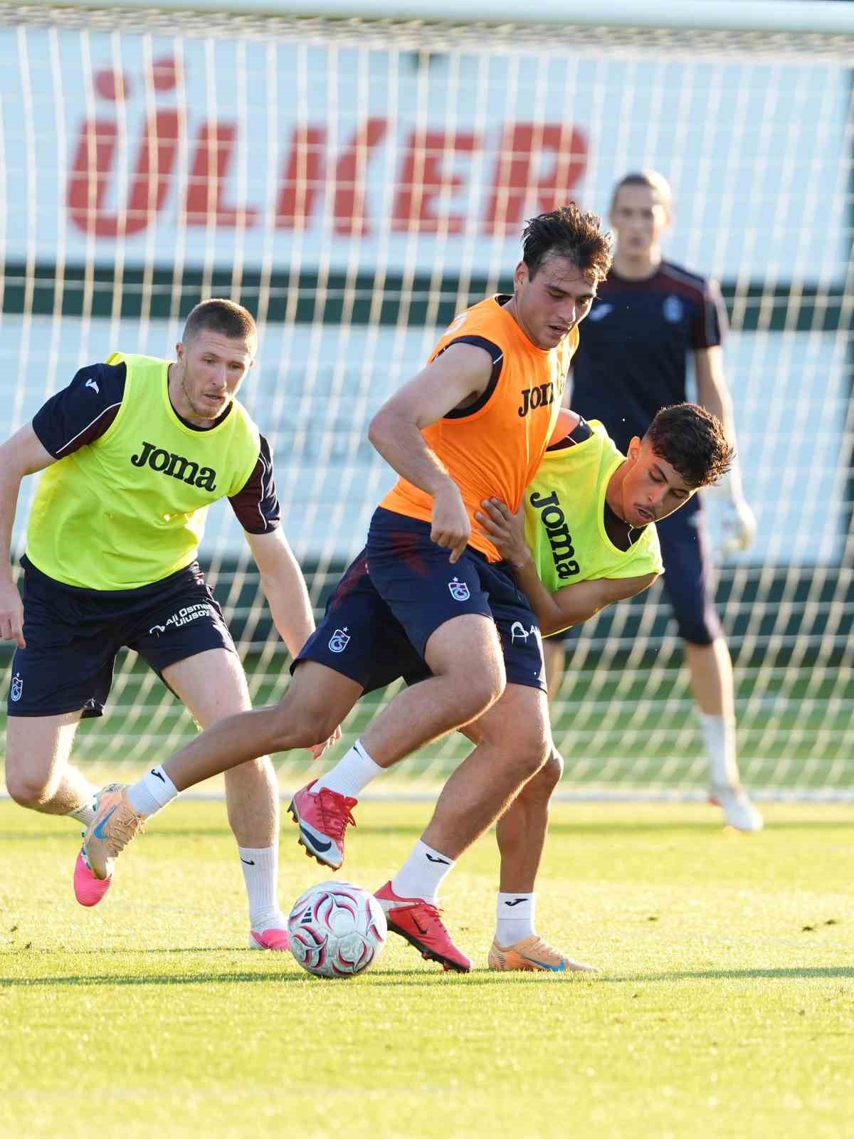 Trabzonspor, yeni sezon hazırlıklarını sürdürdü