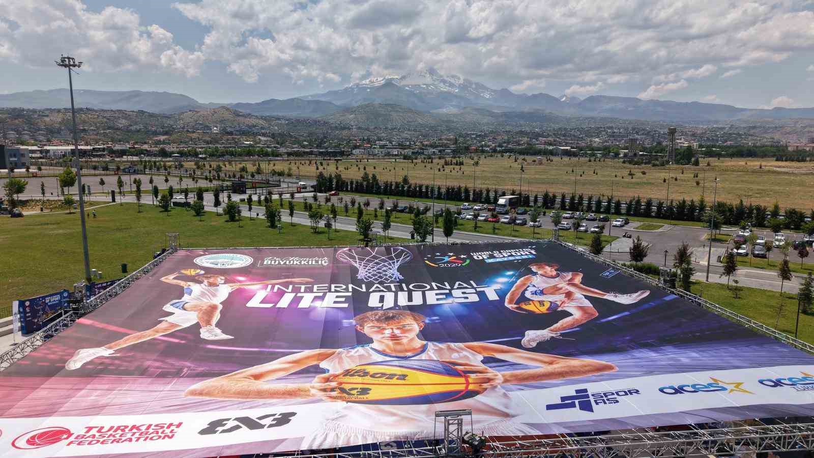 FIBA 3x3 Lite Quest 2026 Turnuvası başladı