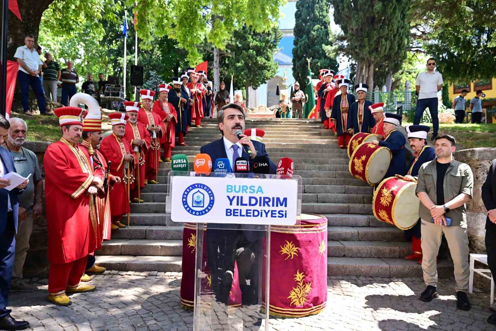 Yıldırım’da Sultan Çelebi Mehmed dualarla anıldı